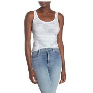 Vince Ribbed Stripe Favourite Womens' Tank